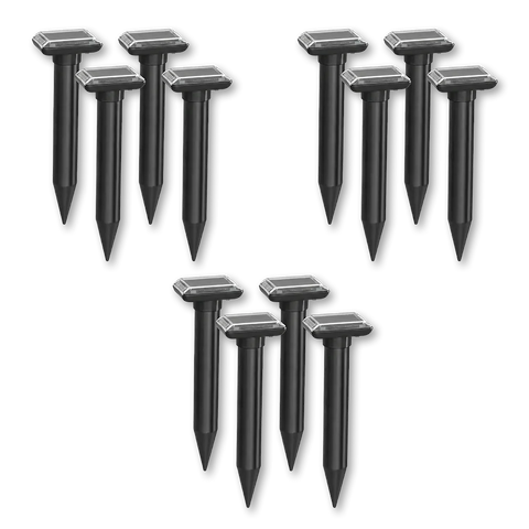 Mole Repellent Solar Powered - 4 pack