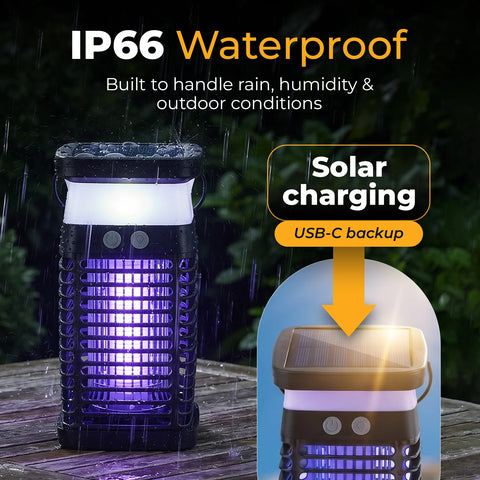 Upgraded Solar Bug Zapper