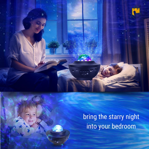 Galaxy Star Projector 3-in-1 Bluetooth Speaker