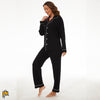 Image of Bamboo Pajamas for Women Long Sleeve Sleepwear Set