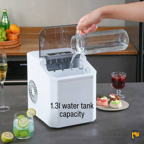 Portable Ice Maker - Countertop Ice Making Machine
