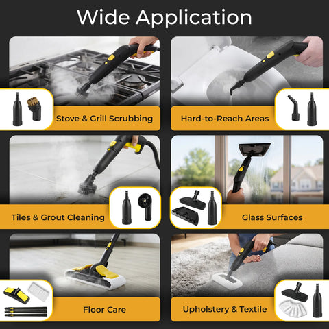 Upgraded Multipurpose Steam Cleaner