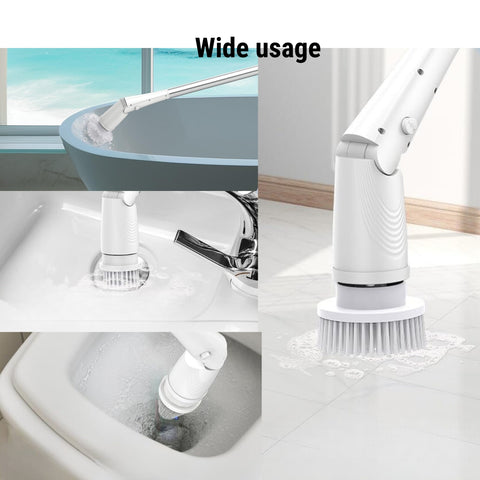 Electric Spin Scrubber 5in1 Cordless Cleaning Kit