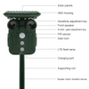 Image of Ultrasonic Solar Animal Repeller Pack of 2 - 5 Adjustable Modes - Get Rid of Deer, Squirrels, and Raccoons in 48 Hours