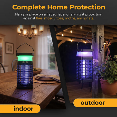 Upgraded Solar Bug Zapper