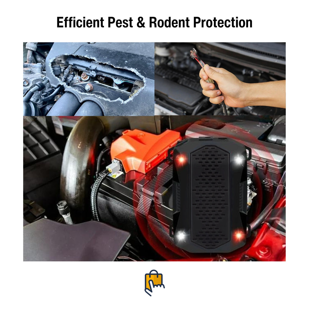Ultimate Rodent Vehicle Protector - Ultrasonic Rodent Repellent for Ca ...