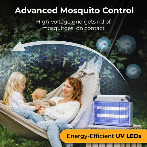Indoor Mosquito & Fly Killer Lamp - 30W UV