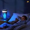 Image of electric bug zapper solar in a bedroom