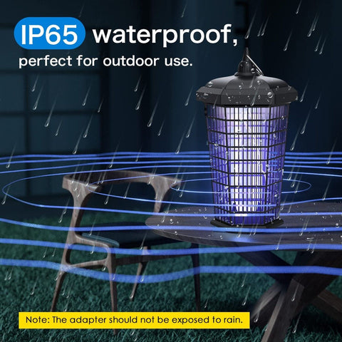 indoor bug zapper for mosquitoes, waterproof features