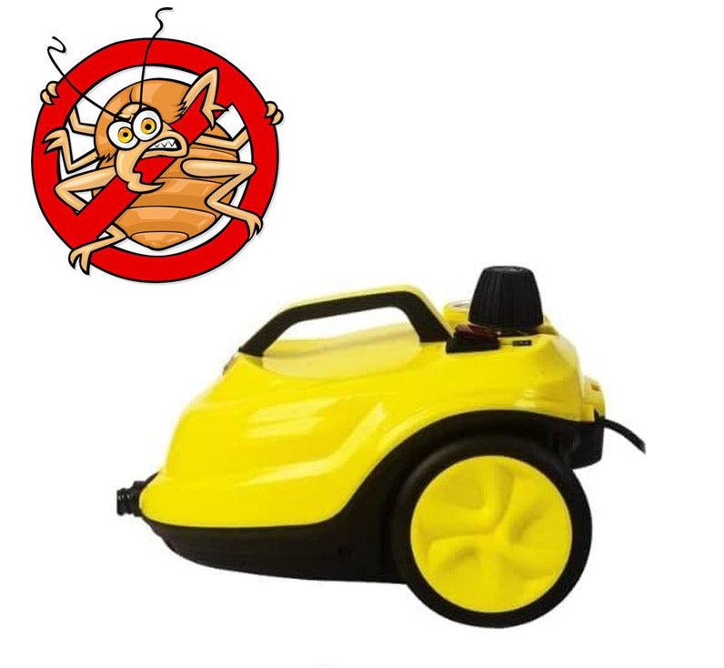 Professional steam cleaner for bed bugs -
  320°F chemical-free high-temperature bed bug treatment