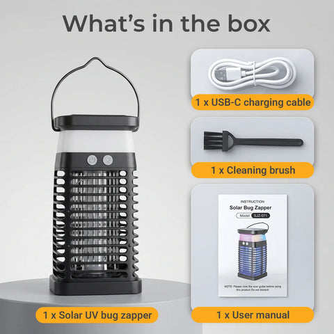Upgraded Solar Bug Zapper