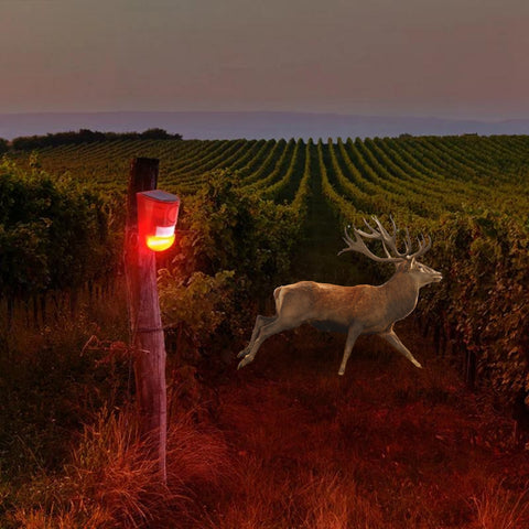 Solar Sound Alarm Motion-Activated Deer Repeller