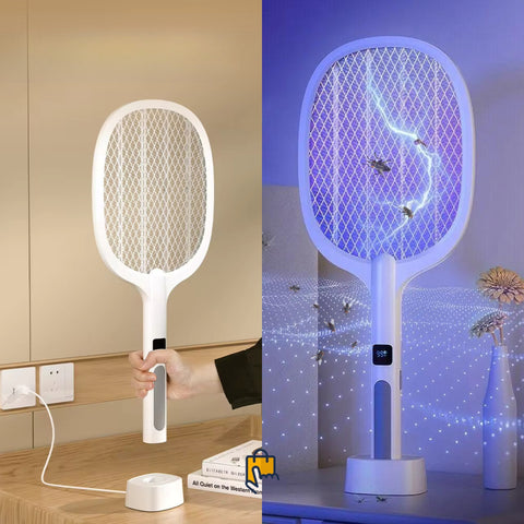 Electric Bug Zapper Racket - Fly Swatter