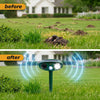 Image of Solar Ultrasonic Mole Repellent Outdoor