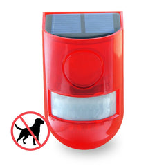 Solar Sound Alarm for Dogs - Motion-Activated Dogs Repeller