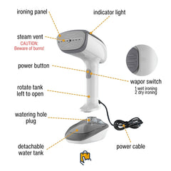 Handheld Garment Steamer Portable Iron