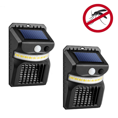 3 in 1 Solar Bug Zapper PACK of 2 - Get Rid Of Mosquitoes