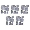 Image of Packing Cubes 9 Pack Waterproof Lightweight Travel