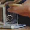 Image of pasta maker machine making fresh made pasta