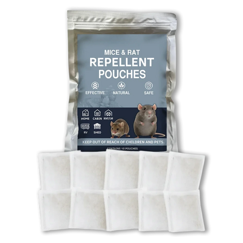 Natural Rodent Repellent Pouches