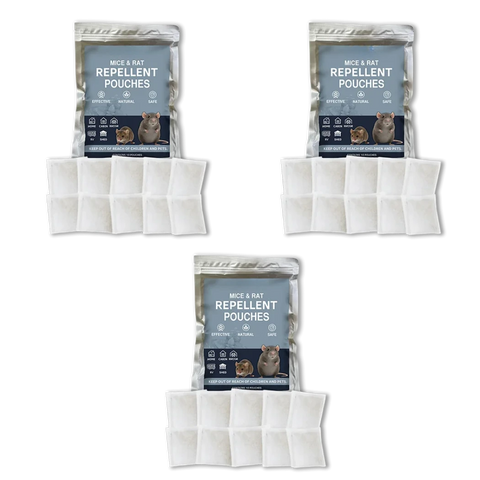 Natural Rodent Repellent Pouches