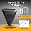 Image of Solar Woodpecker Repeller - 13 Predator Sounds