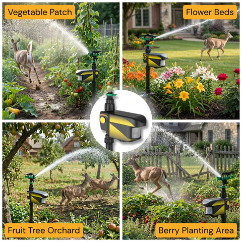 Motion Activated Deer Sprinkler