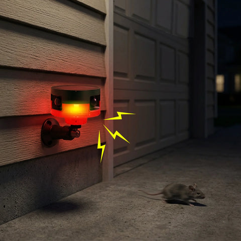 Mouse Repeller – Solar Strobe & Predator Sounds