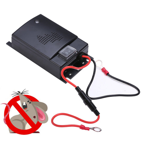 Ultrasonic Car Repeller - PACK of 2 - Get Rid Of Mice, Rats, and Squirrels in 48 Hours