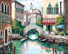 DIY Paint by Numbers Kit - Venice
