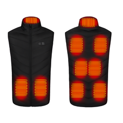 Super Therma Heated Vest for Women and Men with Battery Pack 5V Lightweight (Unisex)