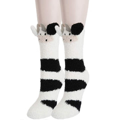 Winter Socks for Girls - Funny Animals - [1 Pair]