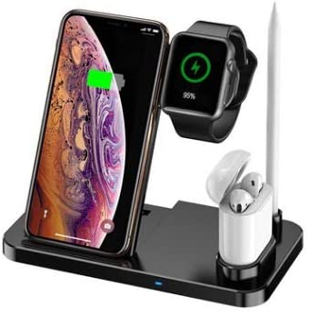 Wireless Charger 4 in 1 Compatible - Adapter Included