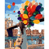 Image of DIY Paint by Numbers Kit - Girl with Balloons