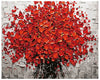 Image of DIY Paint by Numbers Kit - Red Flowers