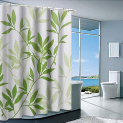 Shower Curtain with Metal Hooks, 72