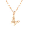 Image of Butterfly Beautiful Pendant Necklace
