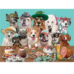 Canine Cuties Large Paper Puzzle - 1000 Pieces Jigsaw Puzzle