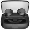 Image of Bluetooth 5.0 Earbuds with Wireless Charging Case - Black
