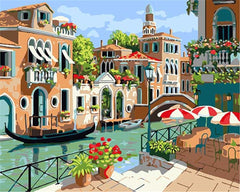 DIY Paint by Numbers Kit - Venice