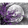 Image of DIY Paint by Numbers Canvas Painting Kit - Big Moon