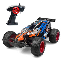 Remote Control Car, 2.4 GHZ High Speed Racing Car with Double Batteries, Blue