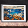 Image of DIY Paint by Numbers Canvas Painting Kit - Mountains from The Sky