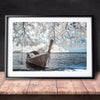 Image of DIY Paint by Numbers Canvas Painting Kit - Fishing Boat on Deck