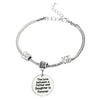 Image of The Love Between a Father and Daughter is Forever Bracelet - Family Jewelry Gift - 10"