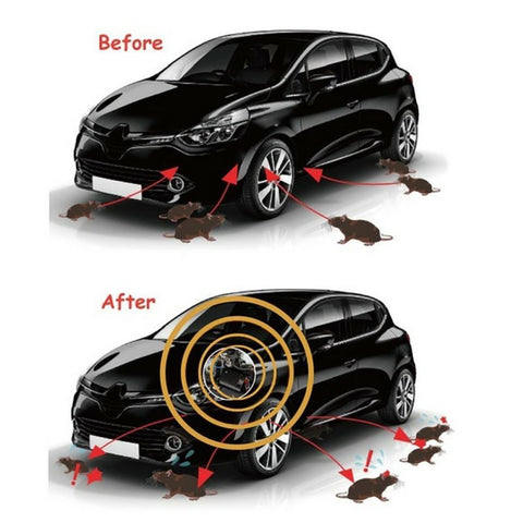 Ultrasonic Car Rat Repeller - Get Rid Of Rats in 48 Hours