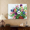 Image of Paint by Numbers Kit - Pansy Flowers