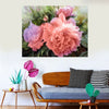 Image of DIY Paint by Numbers Canvas Painting Kit - Pink Flowers