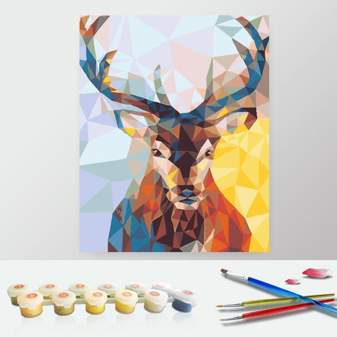 Paint by Numbers Kit - Christmas Deer