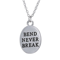Bend Never Break - Pendant Necklace